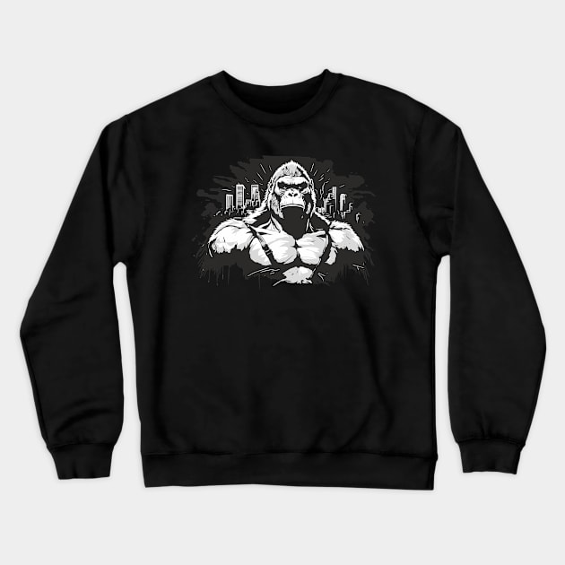 Jungle's Secret Agent Crewneck Sweatshirt by aceofspace